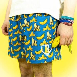 Baseball lifestyle banana shorts